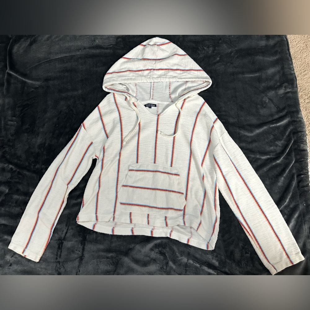 Multi colored striped jacket